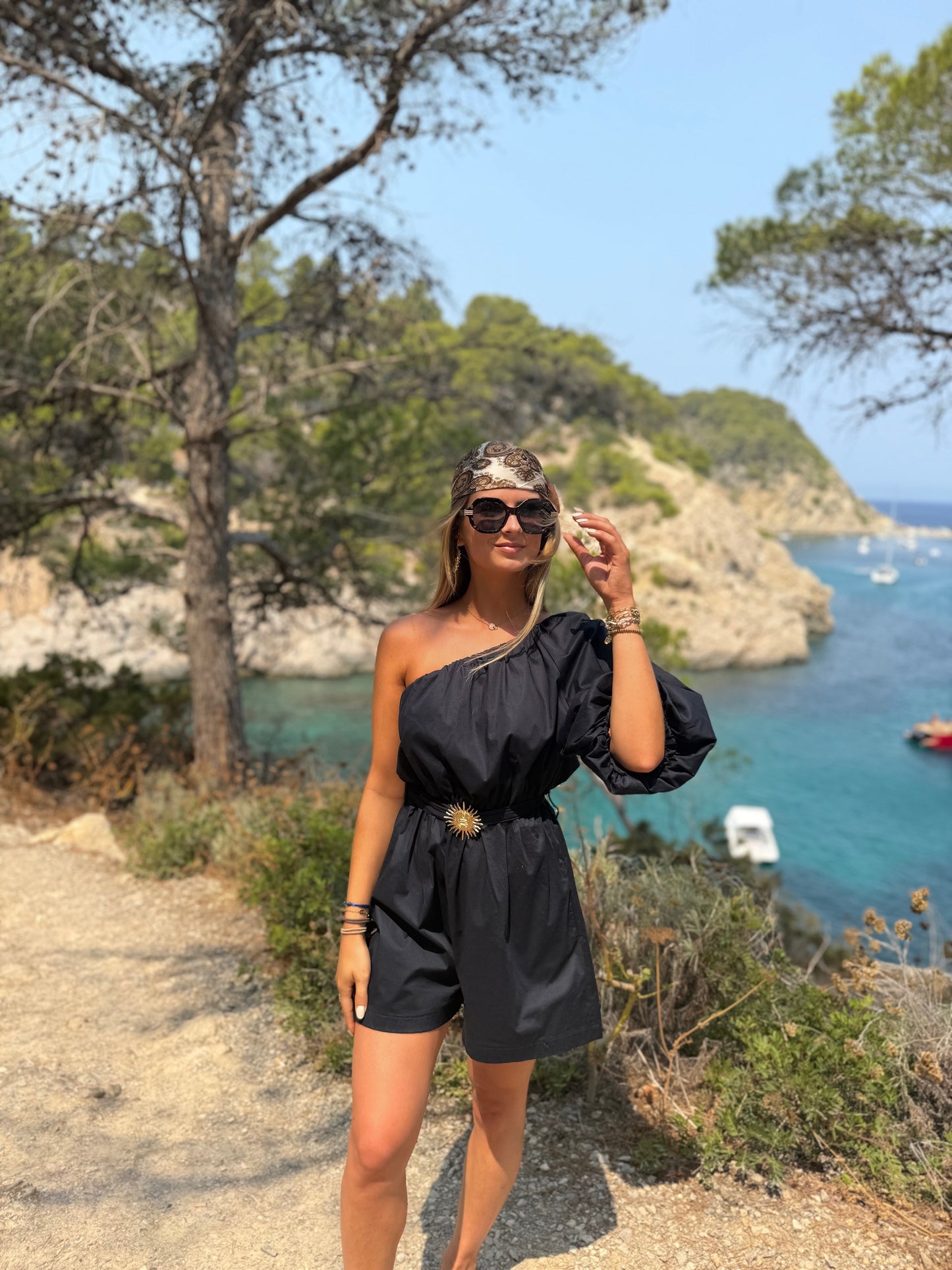 Combishort SOFIA marine asymétrique