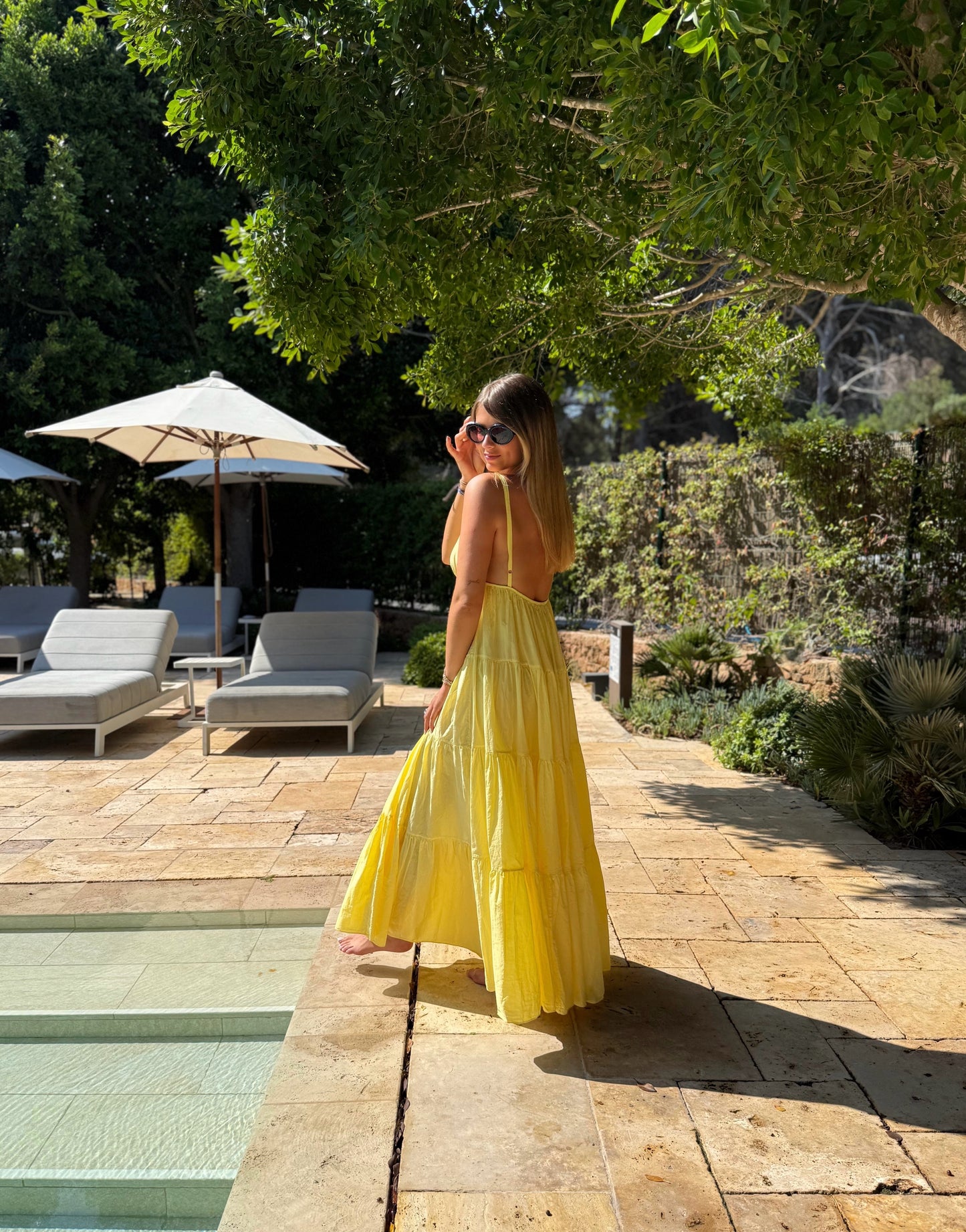 Robe longue dos nu CANDICE