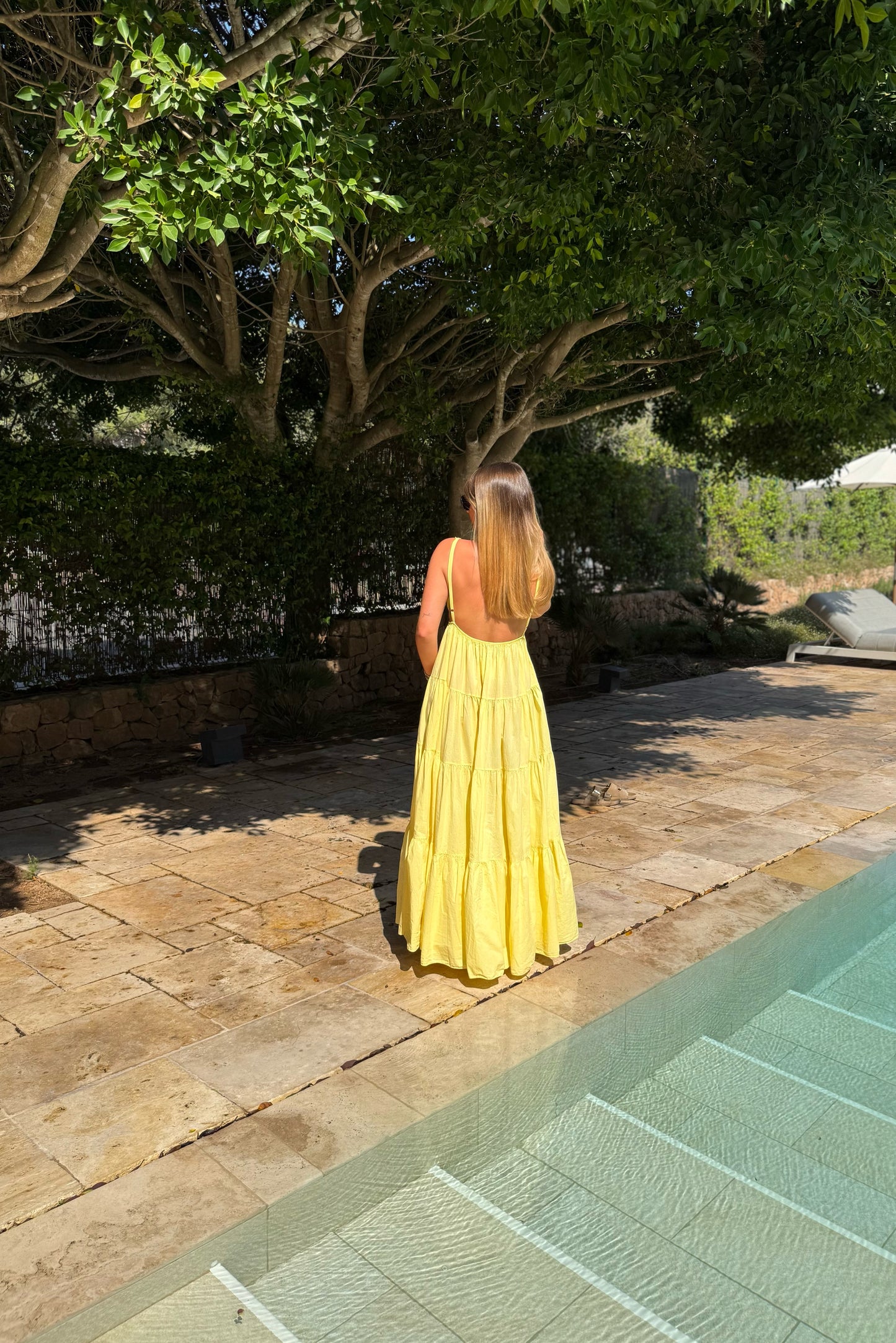 Robe longue dos nu CANDICE