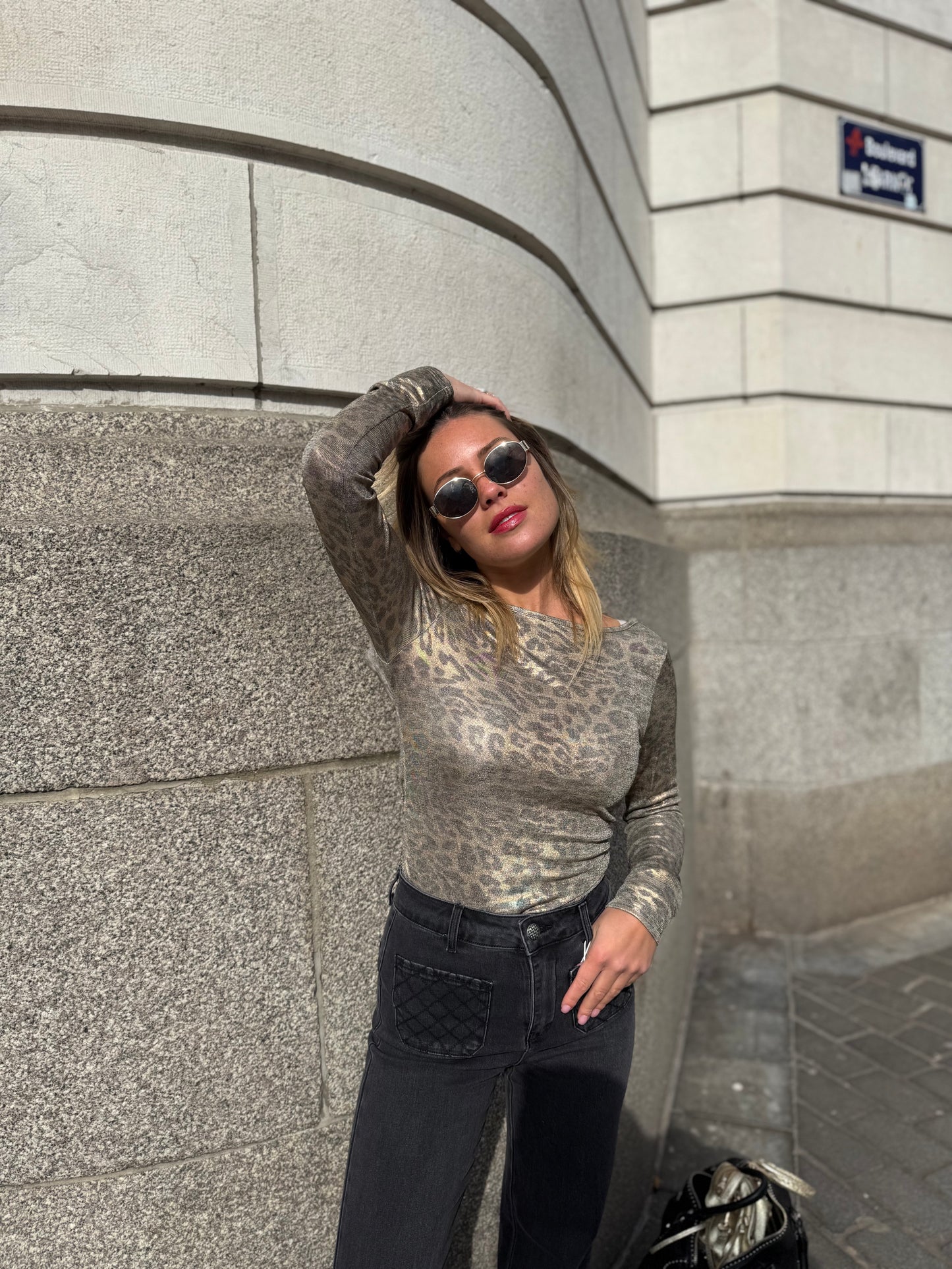 Body dos-nu léopard LÉNA