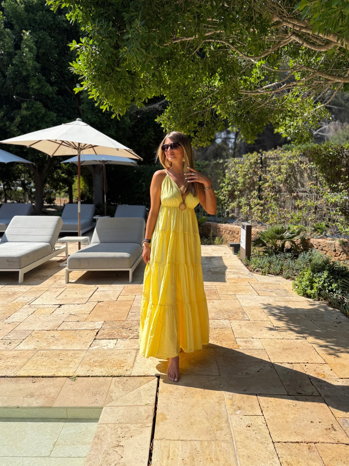 Robe longue dos nu CANDICE