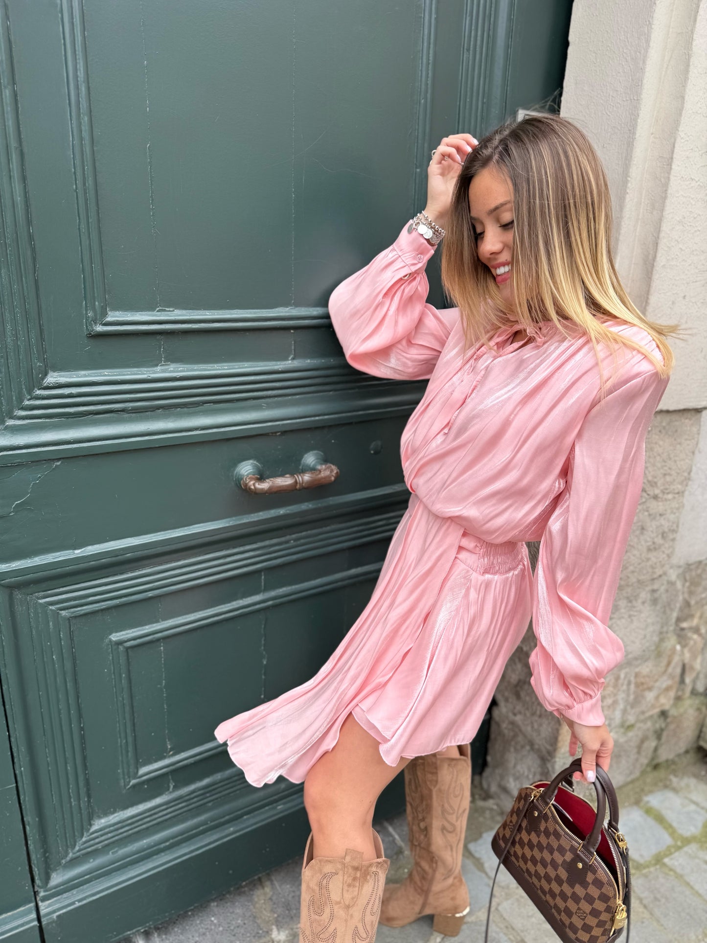 Robe LOUISE rose