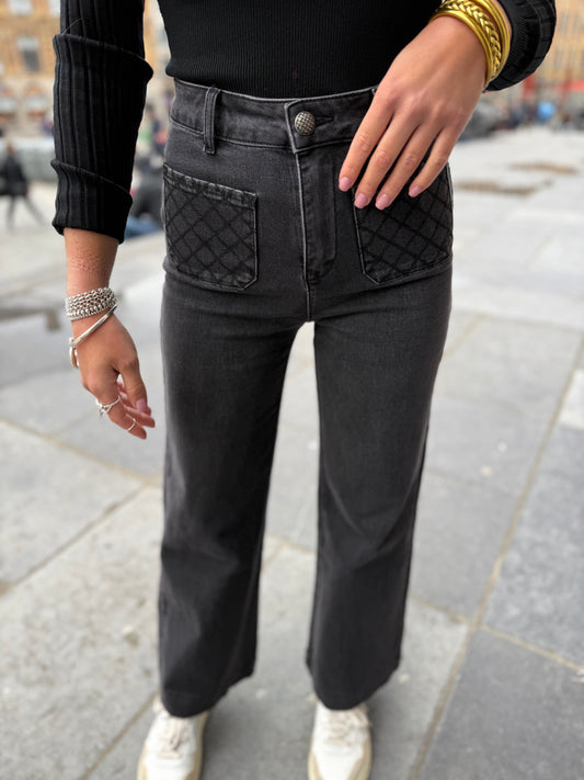 Jean gris flare LISA