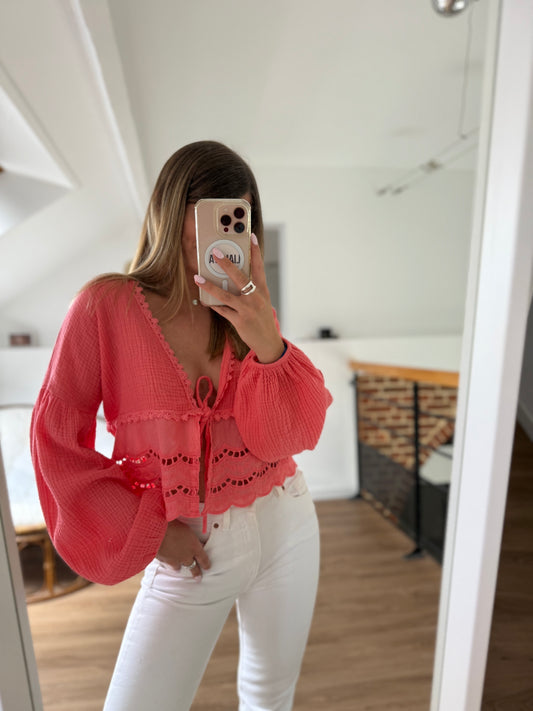 Blouse PHILIPPINE corail