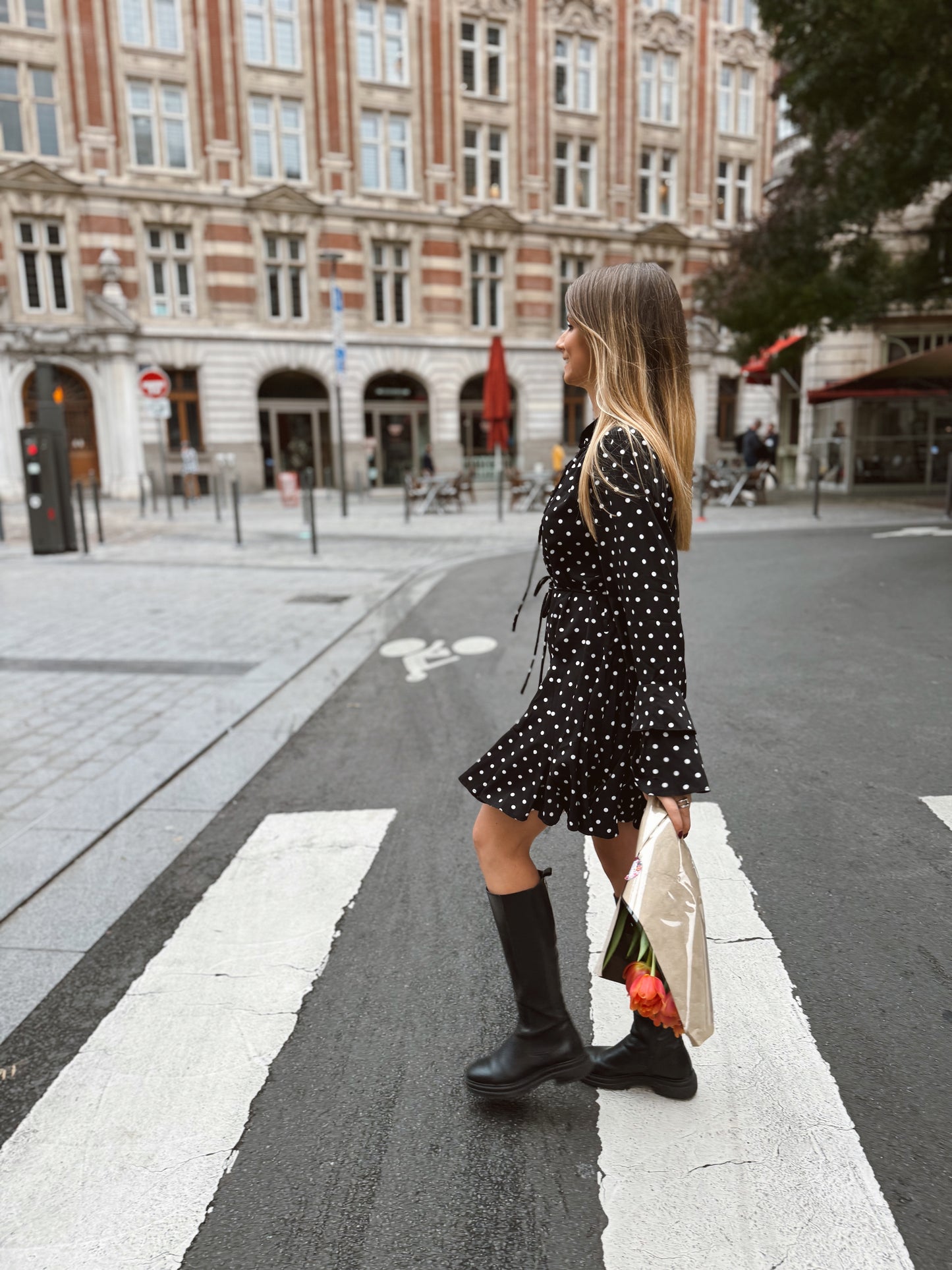 Robe à pois GABRIELLE