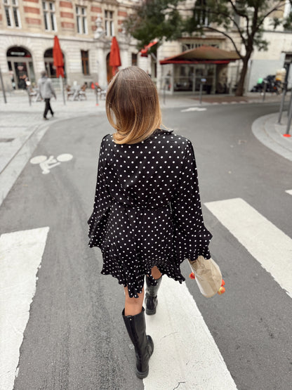 Robe à pois GABRIELLE